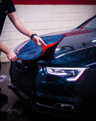 Autofiber Dreadnought XL towel with soft edges for tight spaces.