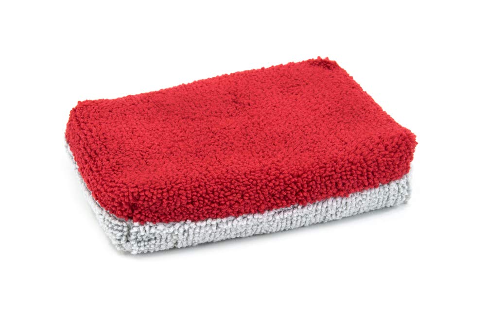 Autofiber Saver Applicator ceramic coating sponge enables precise, even application with less absorption
