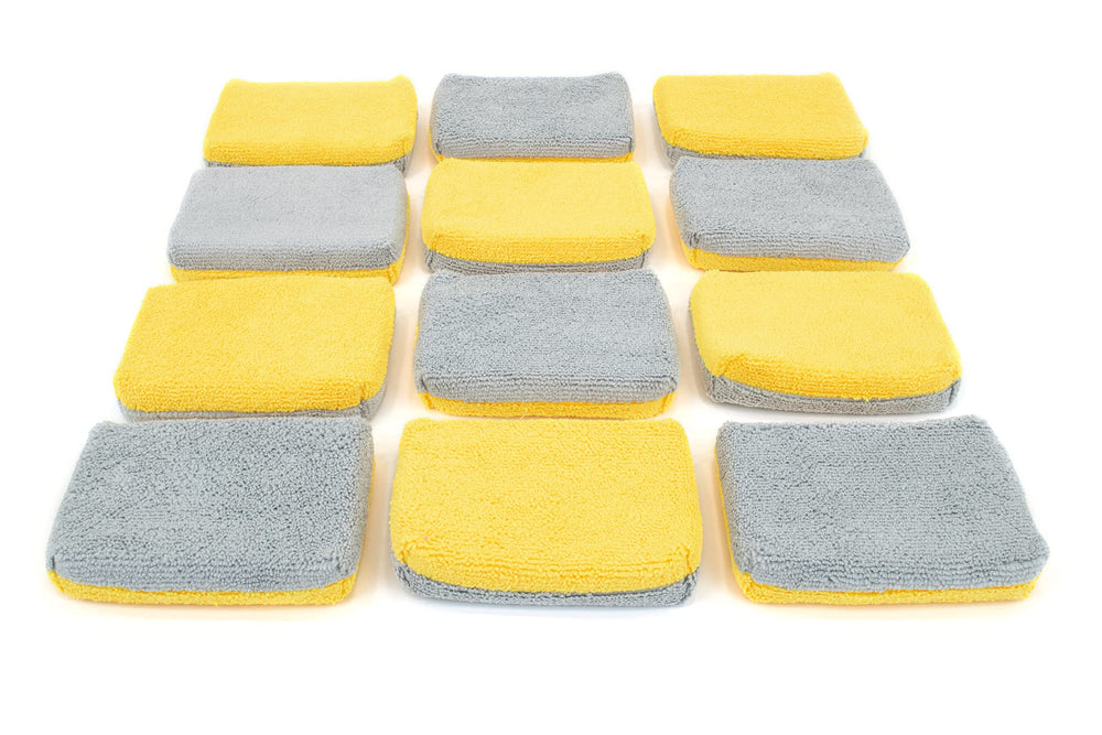 Autofiber Thin Saver Applicator Terry in gold and gray reduces coating waste on first pass.