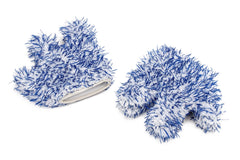 Autofiber Wheel Paw close-up shows thumb and finger sections for precise grime removal.