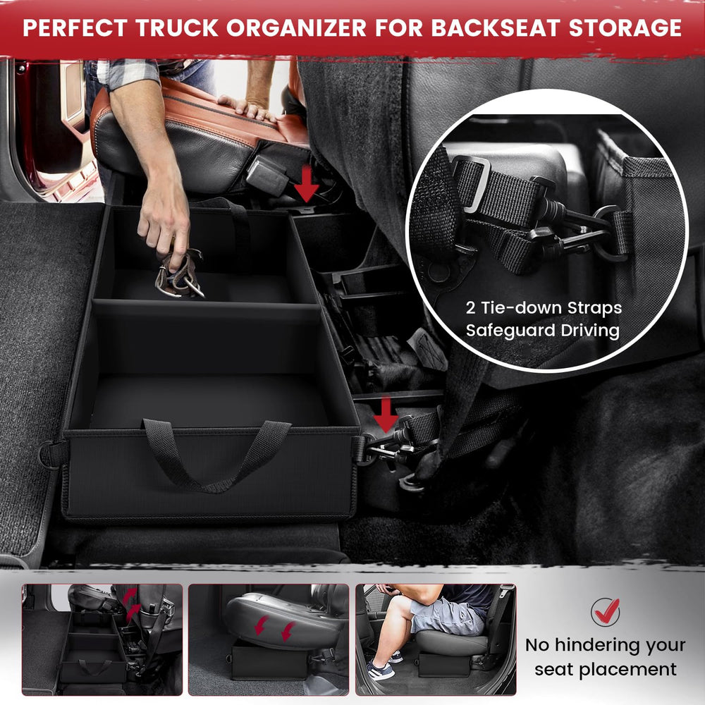 Autofit keeps valuables accessible from inside the cab