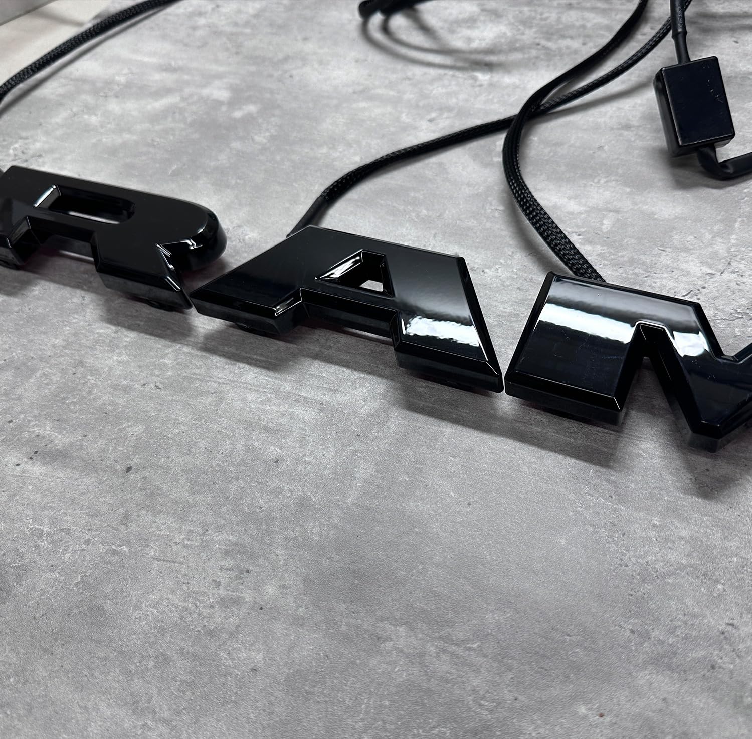 Autogem black finish adds bold contrast to RAM grille