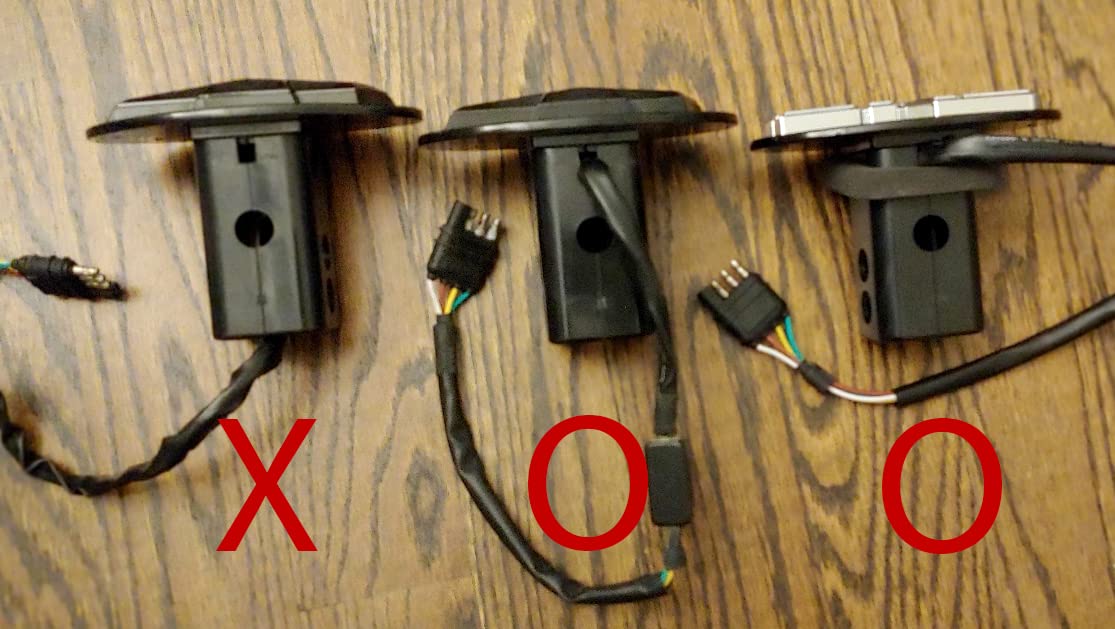 Autogem RAM LED hitch cover compatible with 1-1/4 and 2 inch receivers