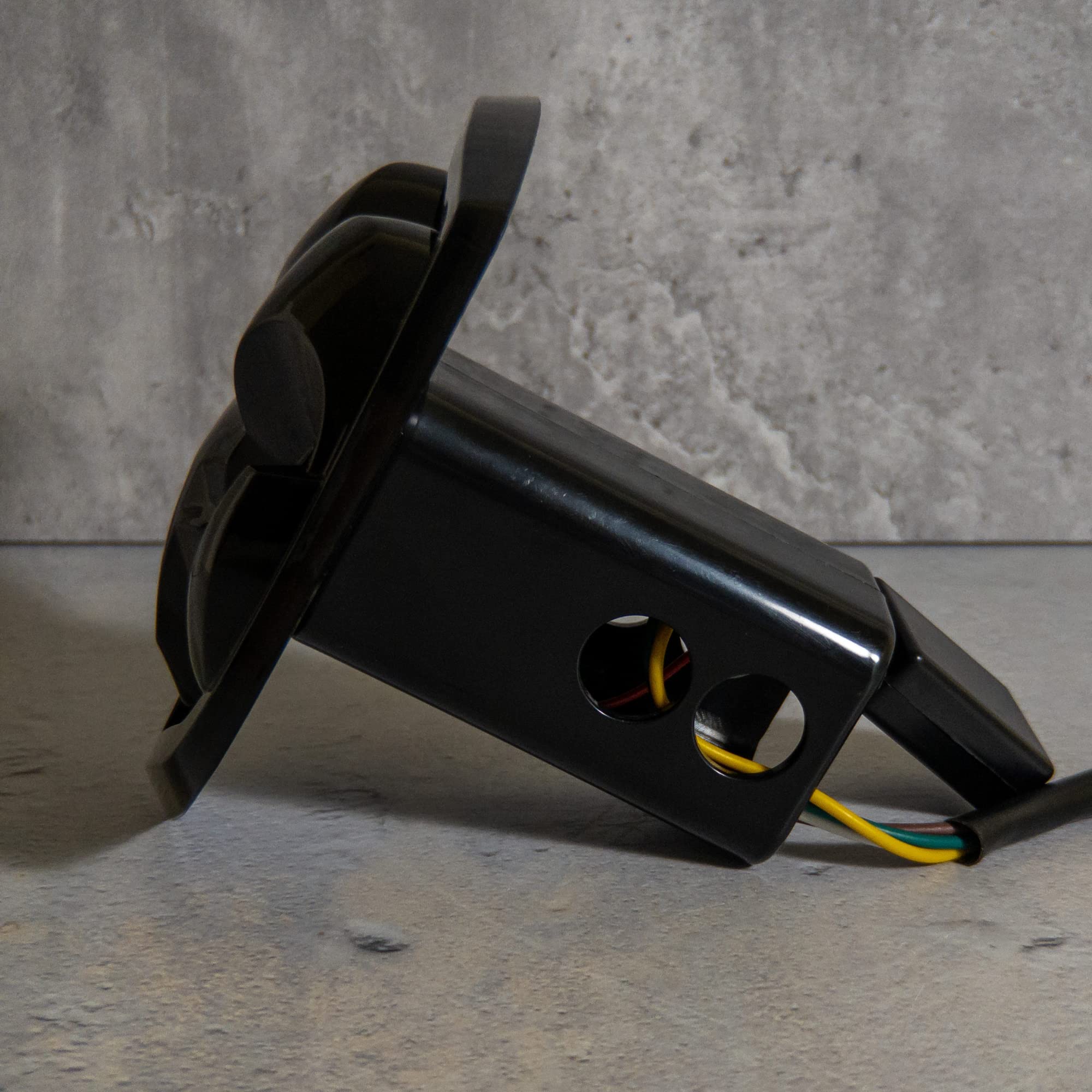 Autogem RAM LED hitch cover with foam gaskets for rattle-free fit