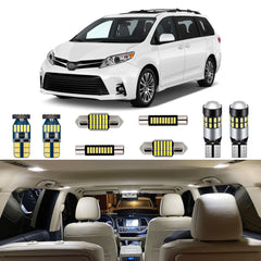 AUTOGINE 15-piece LED kit for Toyota Sienna packaging upgrade