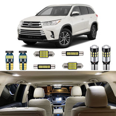 AUTOGINE Highlander 13-piece LED kit packaging for easy planning and upgrade.