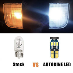 AUTOGINE Prius dome lights cast even white light across the ceiling
