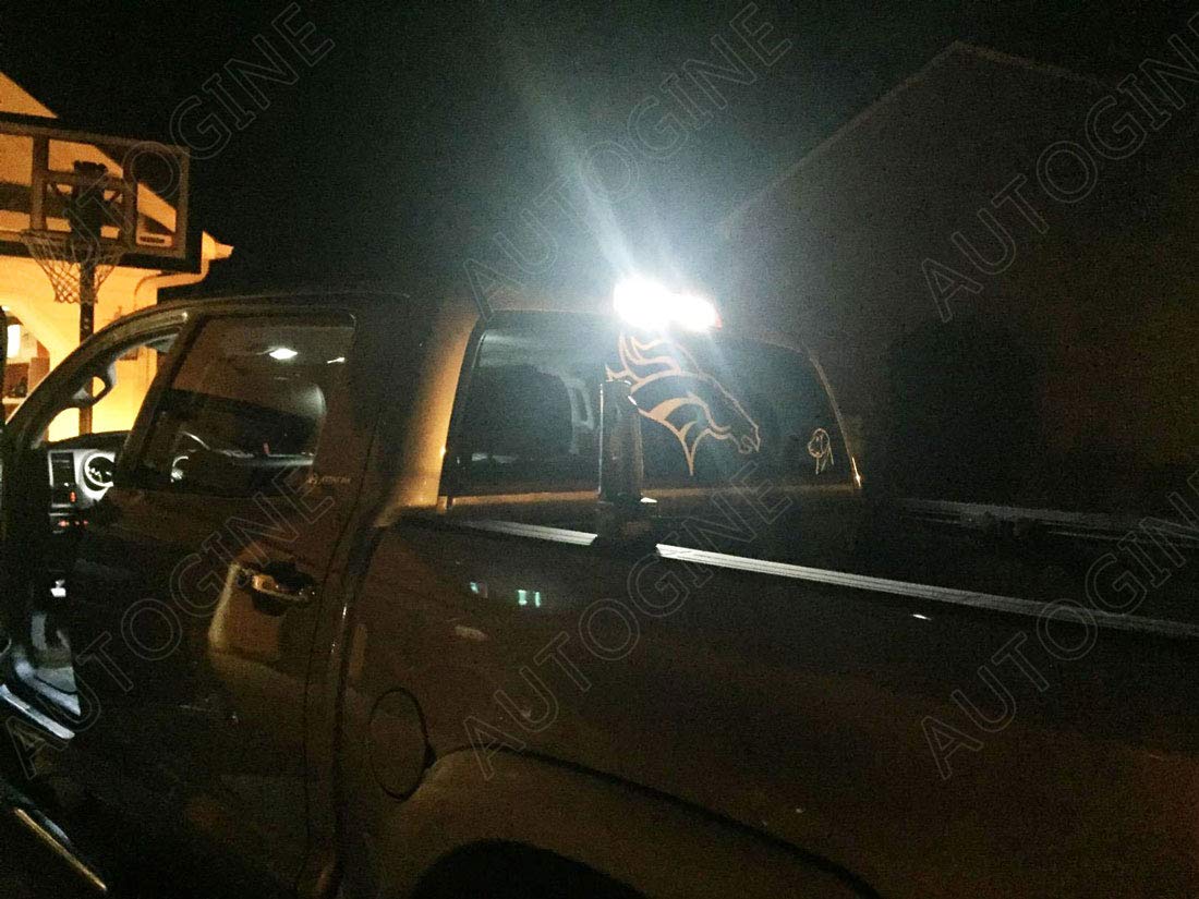 AUTOGINE ignition/footwell light for Toyota Tundra boosts low-light visibility.