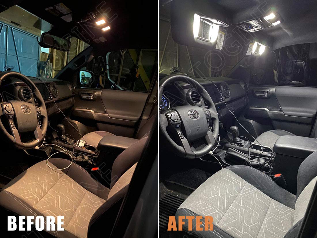 AUTOGINE dome light floods the interior for quick checks and entry.