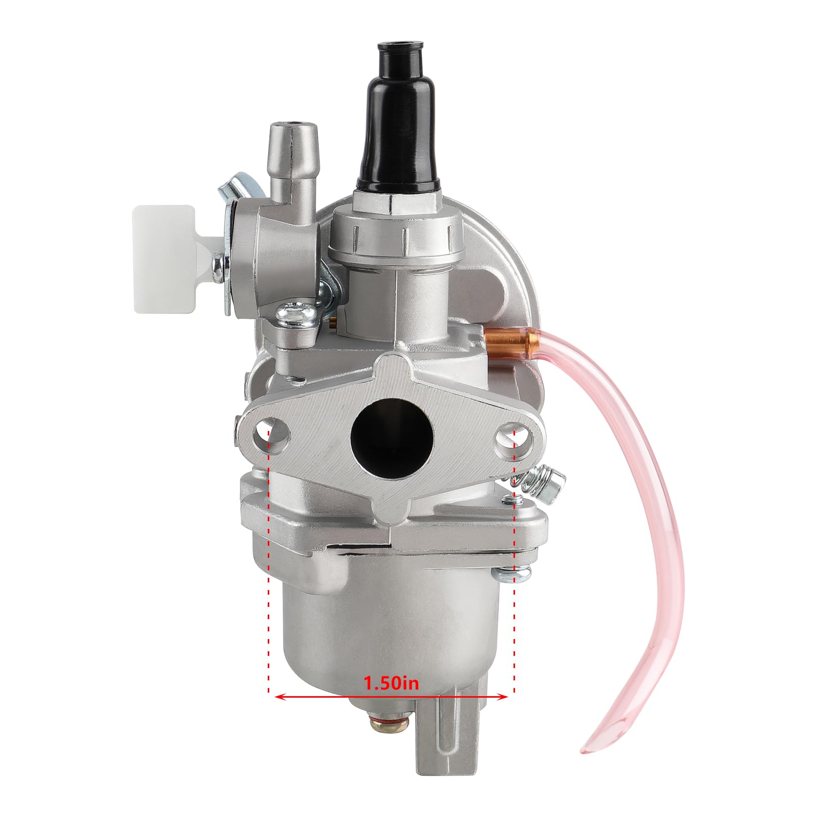 AUTOKAY air filter with carburetor enhances dirt protection during rides.