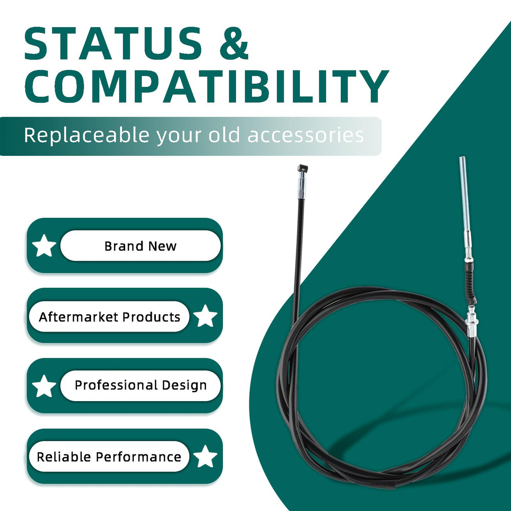 AUTOKAY rear brake cable end attachment, secure and precise connection.