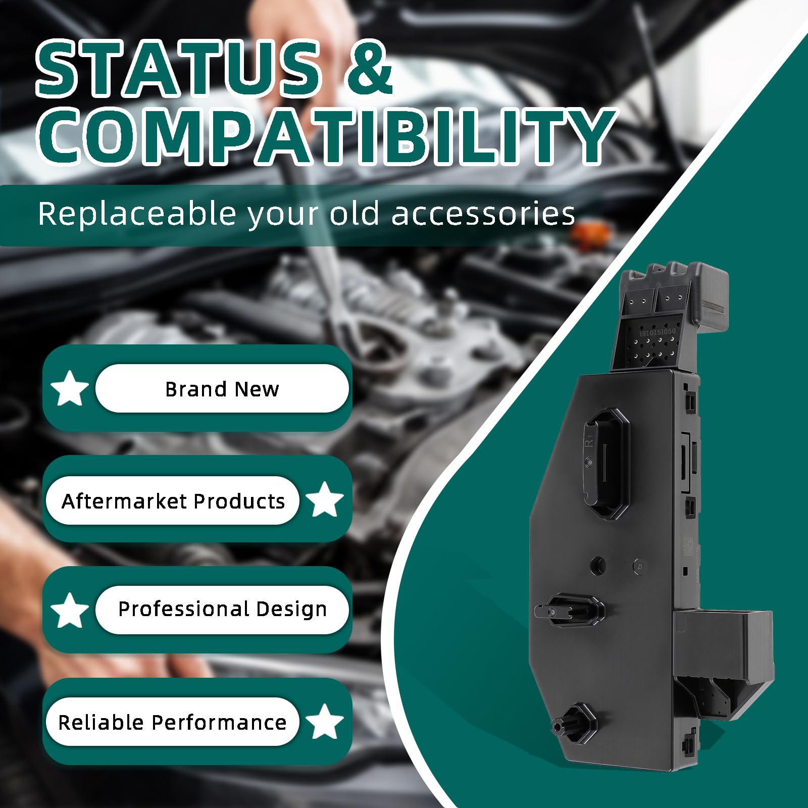 AUTOKAY Cadillac ATS-CTS front seat switch enables fast height and angle tweaks.