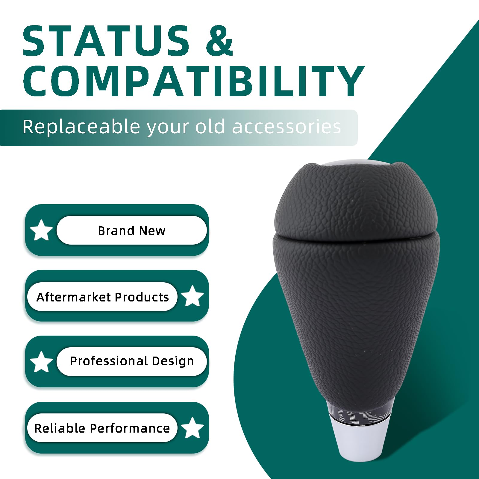 AUTOKAY carbon fiber gear shift knob cabin detail highlights ergonomic design.