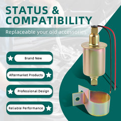 AUTOKAY carbureted engine fuel pump delivering steady fuel flow during operation