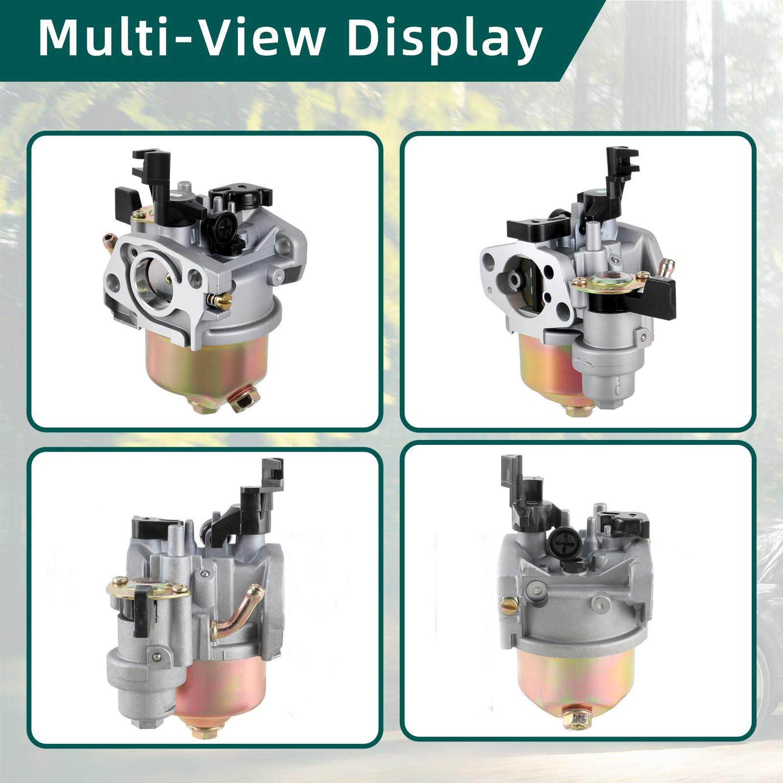AUTOKAY carburetor for LCT CMXX 136cc supports steady idle and throttle response