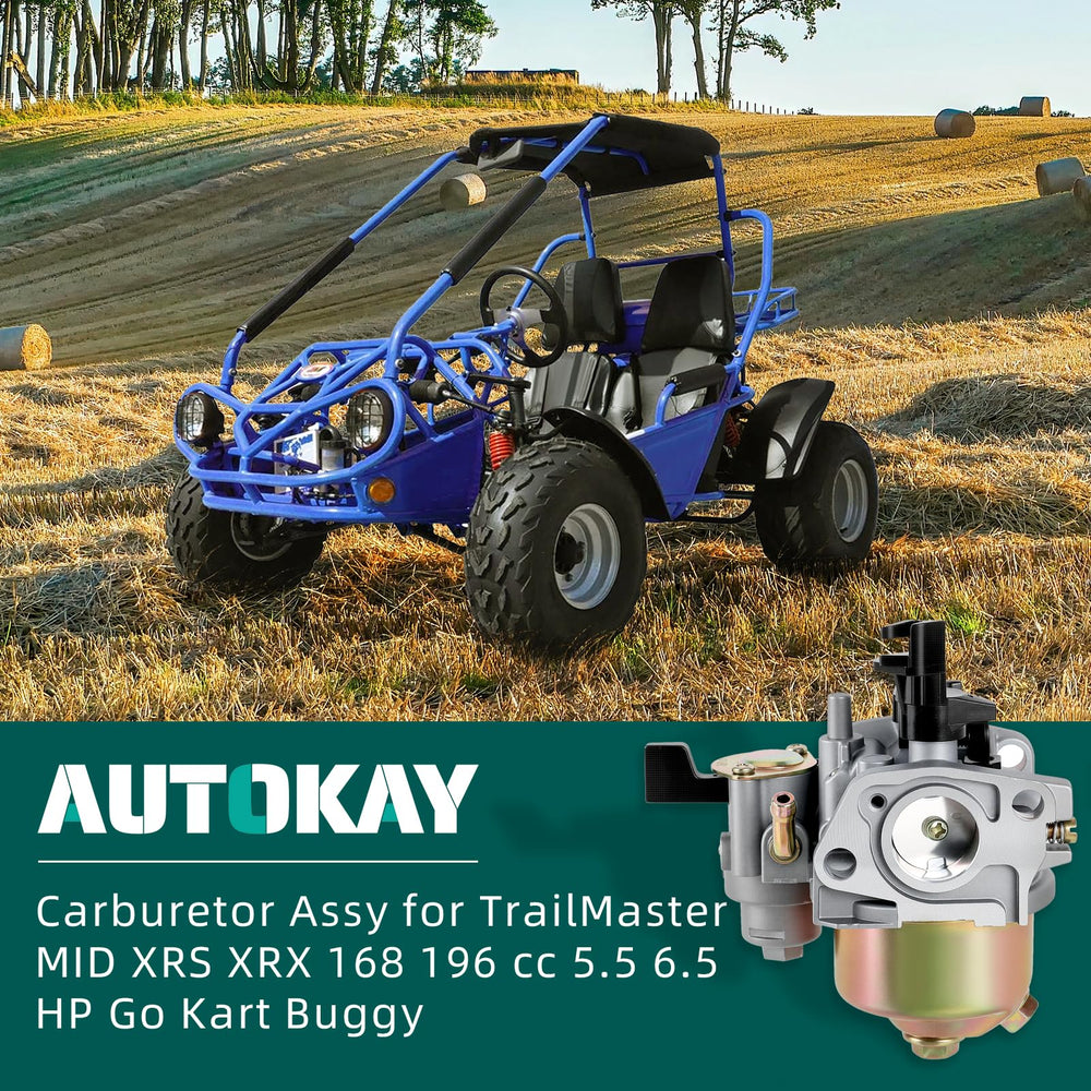 AUTOKAY carburetor package contents shown for easy DIY replacement