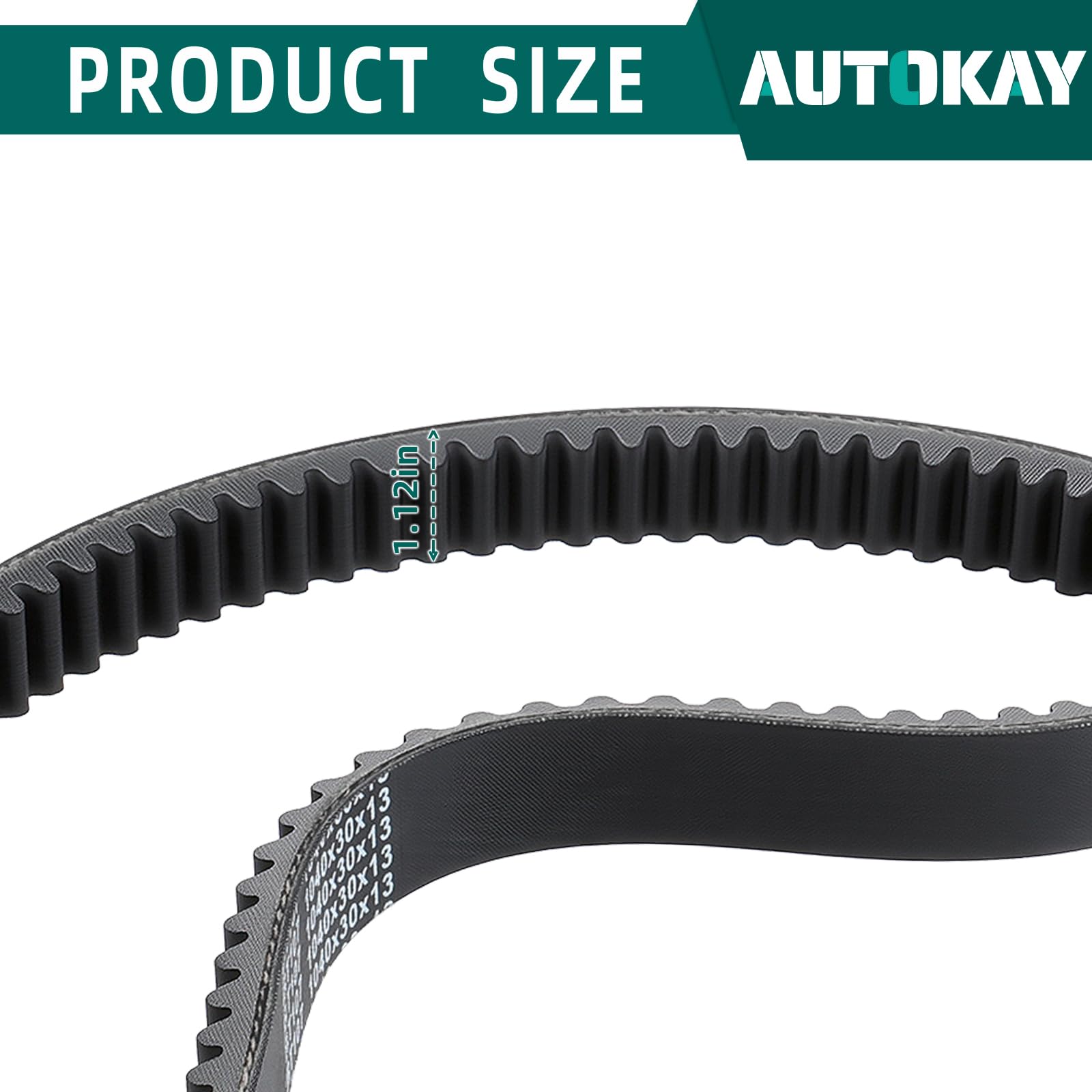 AUTOKAY drive belt for Polaris Scrambler 500, strong performance under rugged use.