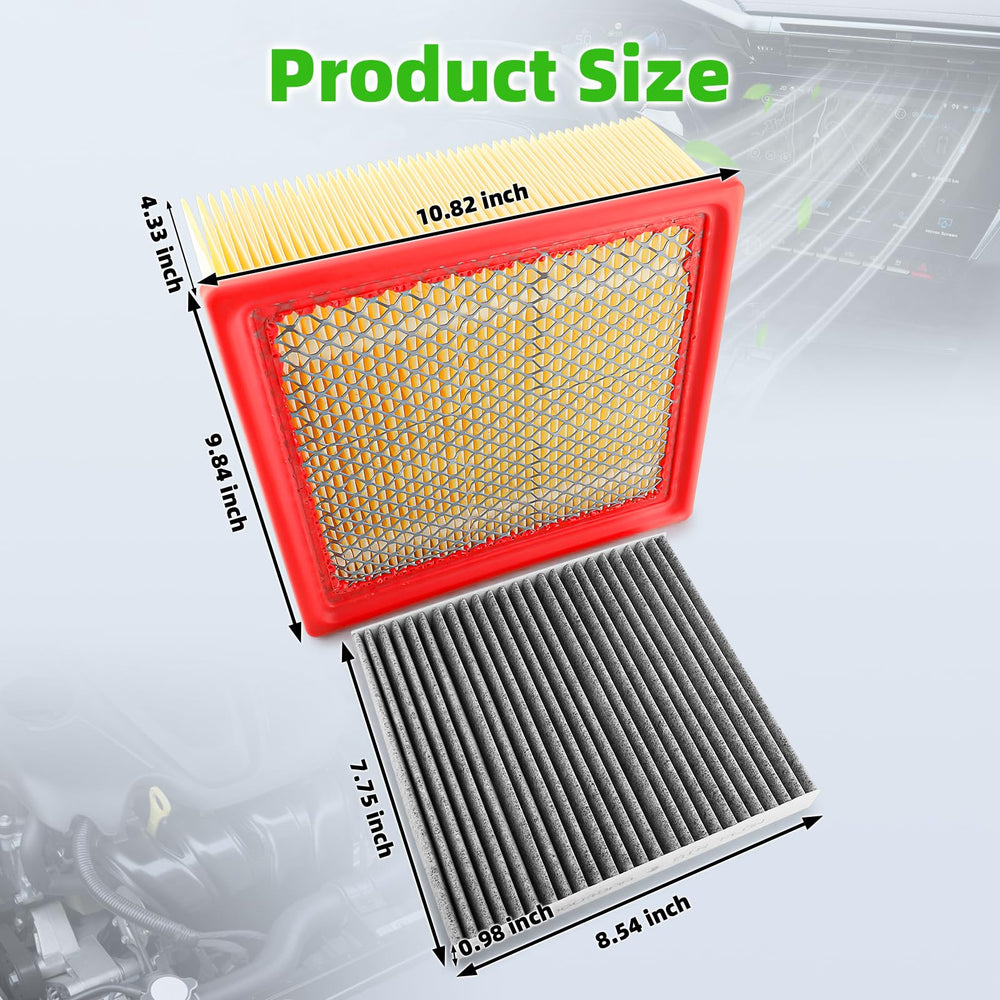 AUTOKAY engine air filter close-up with pleated media