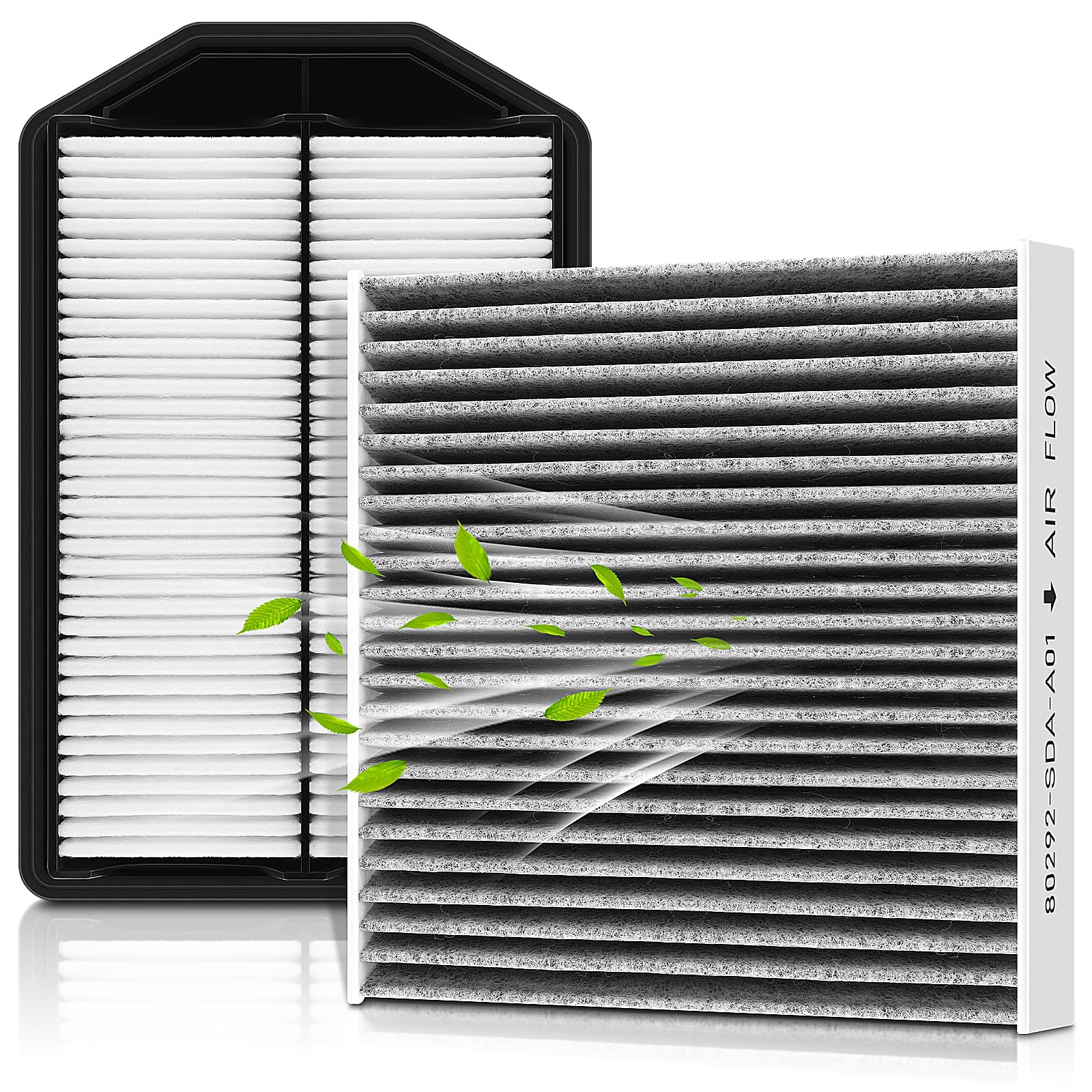 AUTOKAY engine air filter kit for Honda CR-V 2007–2009 improves airflow and performance