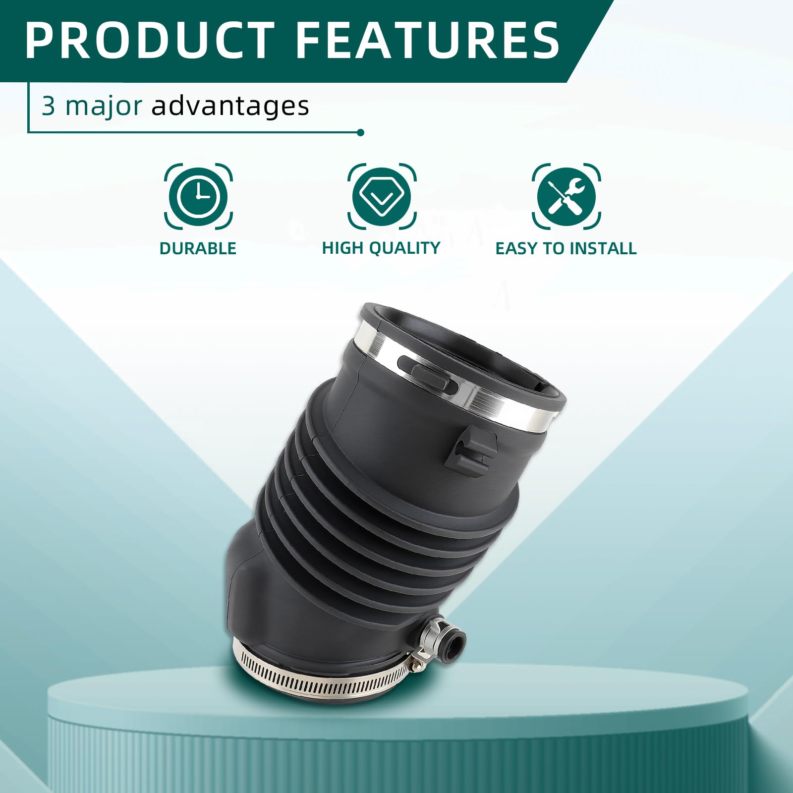AUTOKAY engine compartment hose view highlights secure connection points.
