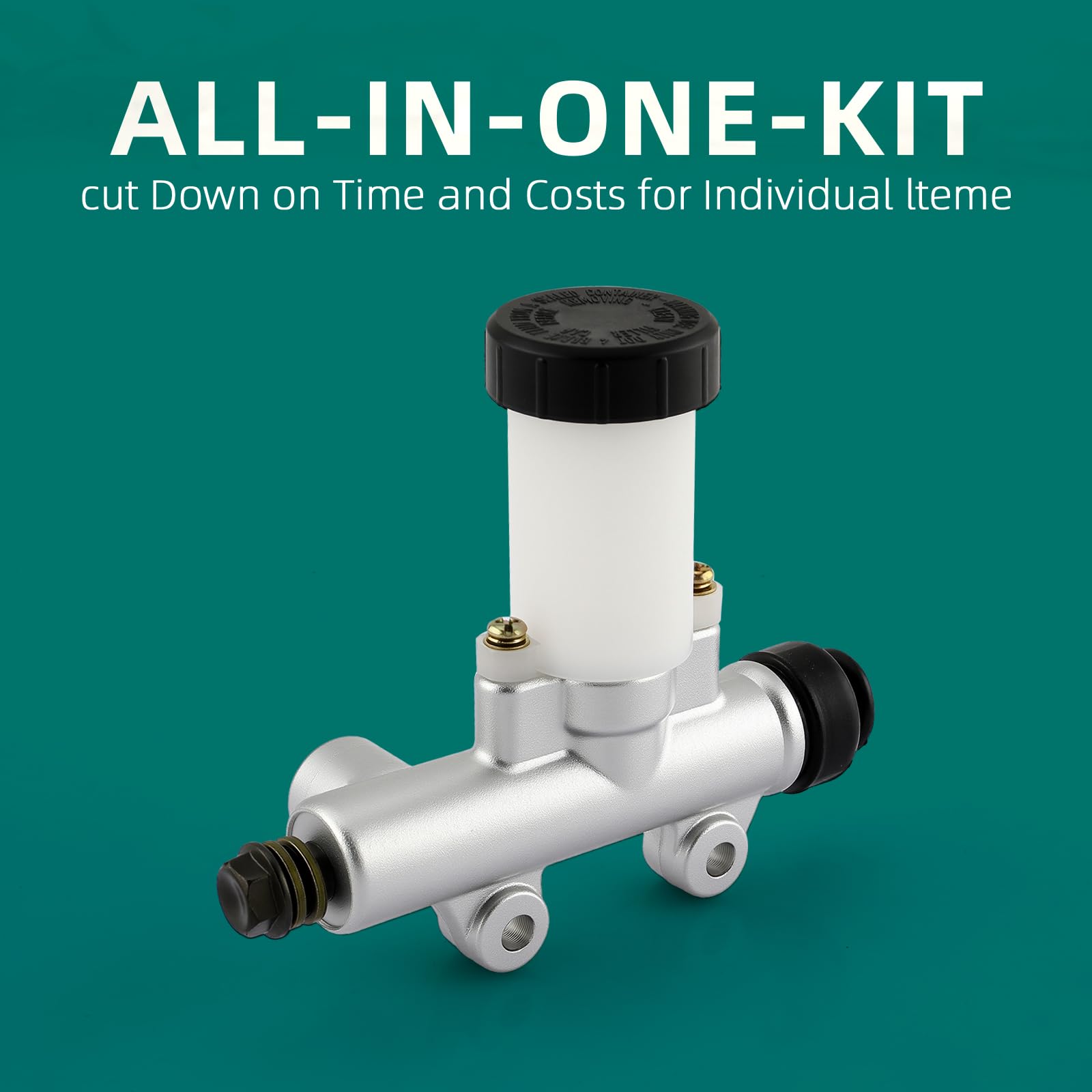 AUTOKAY Hammerhead 80T master cylinder package includes reservoir assembly.