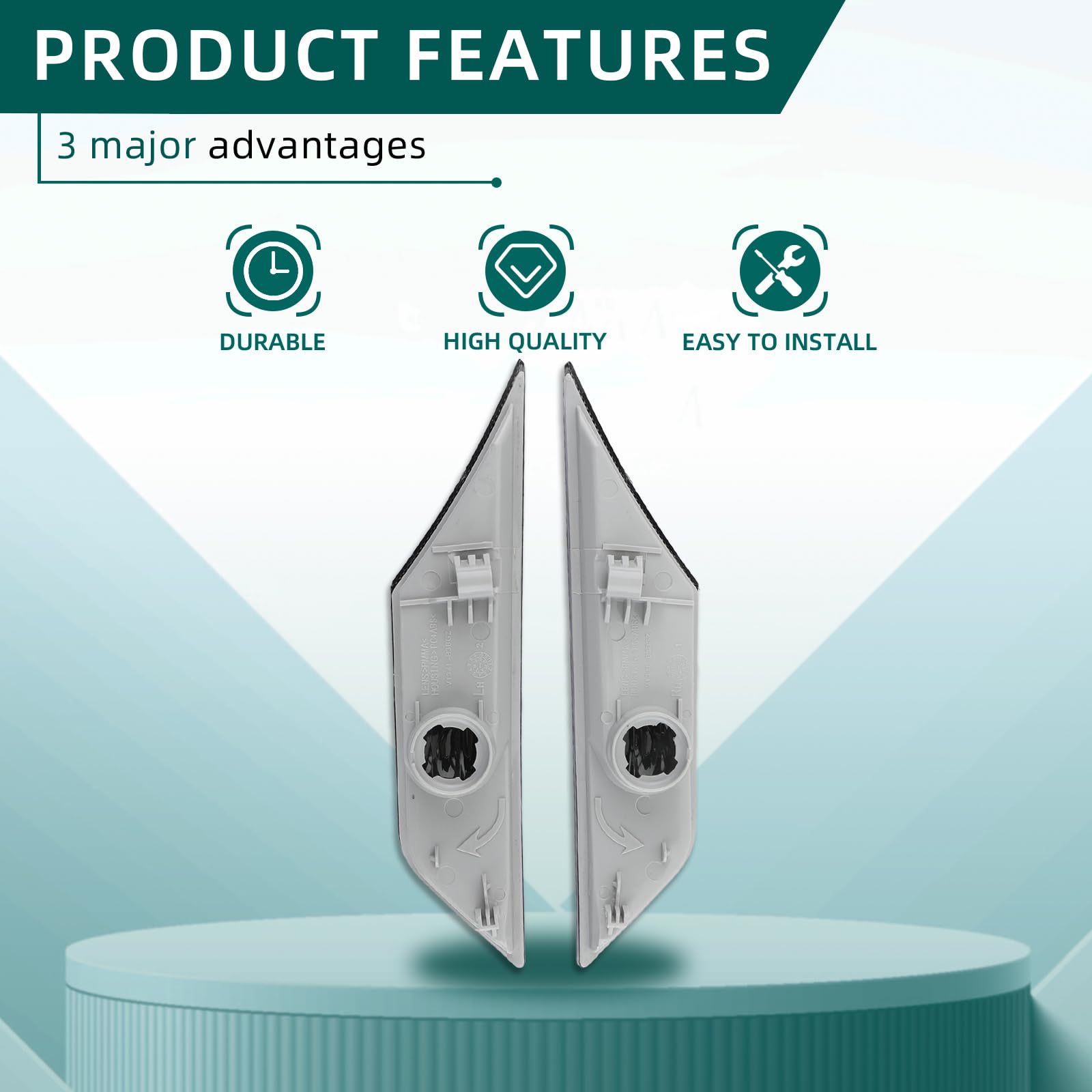 AUTOKAY IP68-sealed design, close-up view shows rugged protection.
