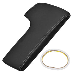 AUTOKAY leather center console lid armrest cover on Lexus IS250 showing premium texture and fit