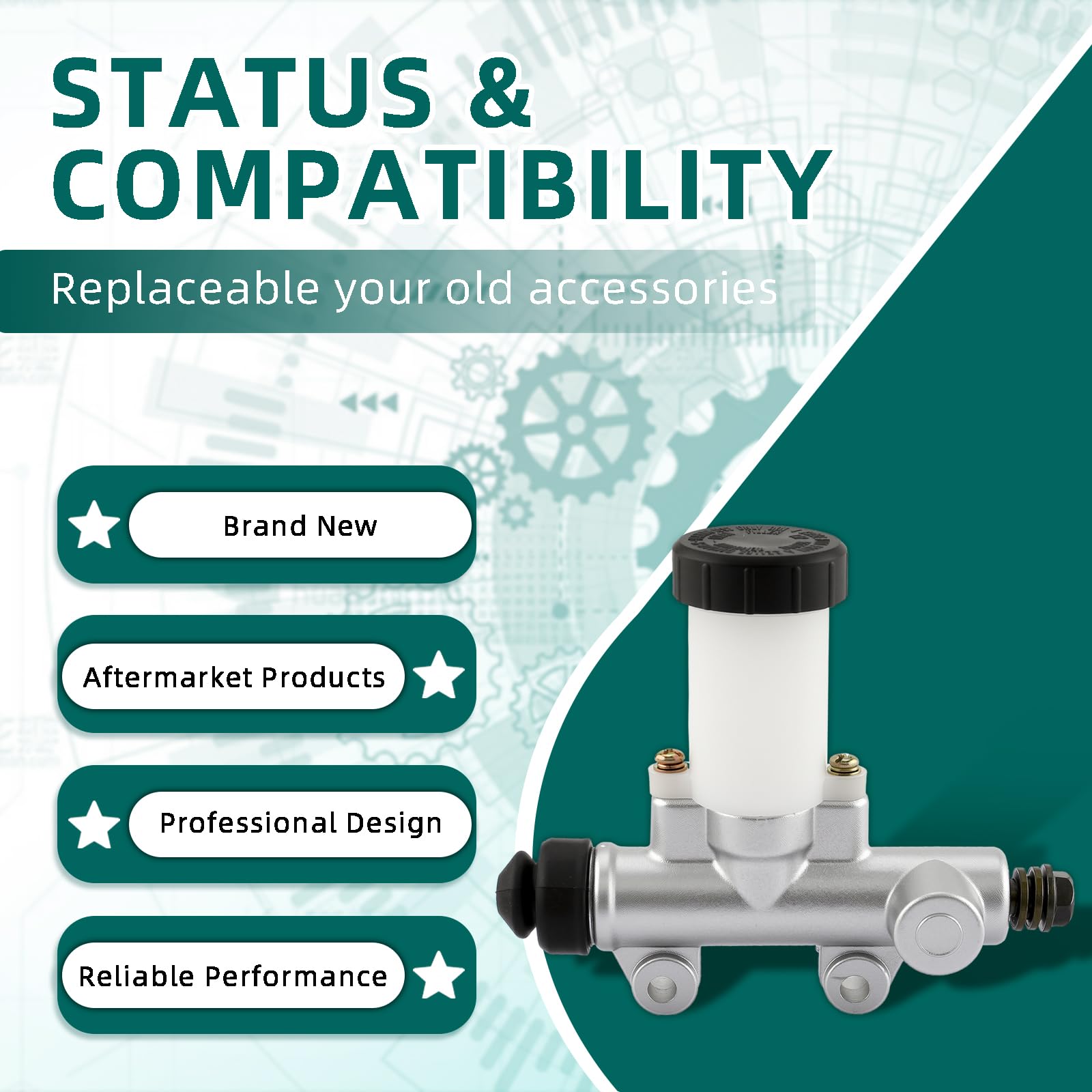 AUTOKAY Mid-size American SportWorks compatibility for broader go-kart models.