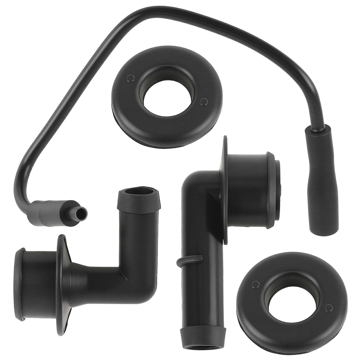 AUTOKAY PCV valve elbows kit for Jeep improves crankcase ventilation.