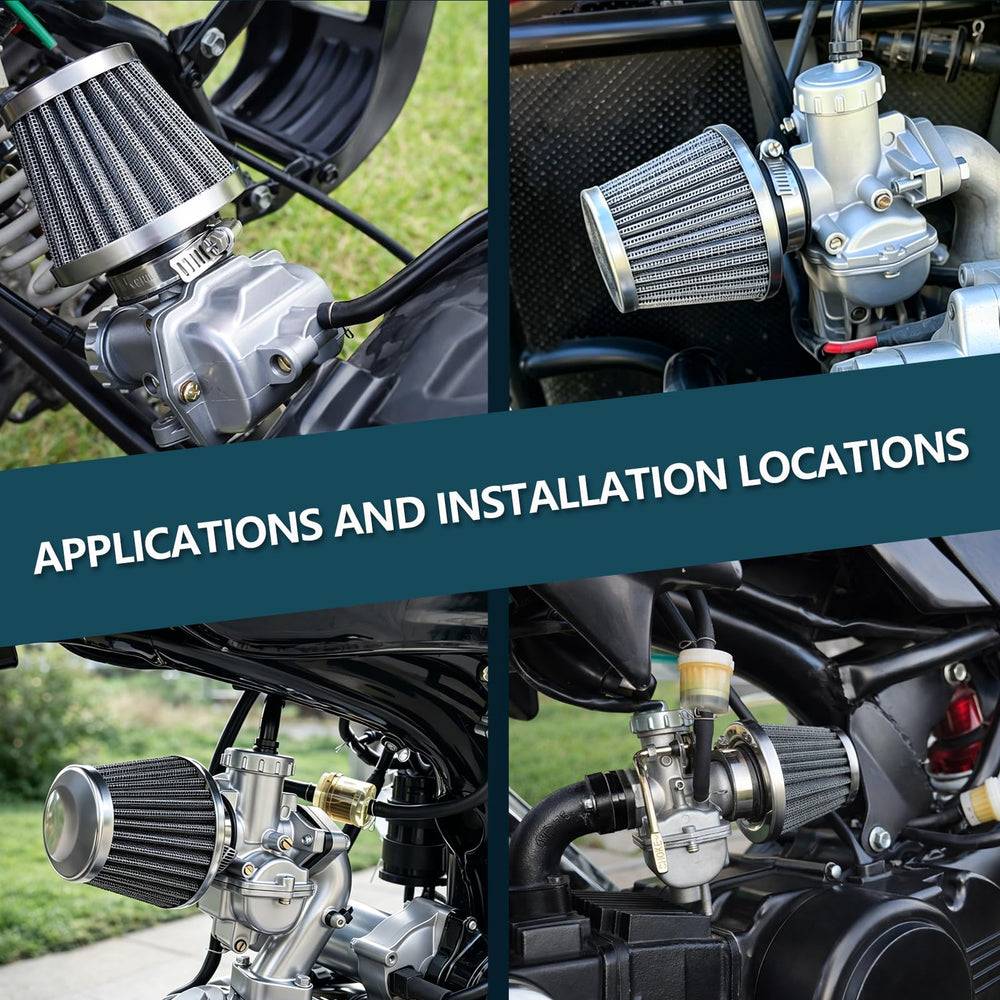 PZ20 carburetor being installed on a dirt bike for smooth operation.