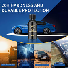Autokcan graphene coating kit contents organized for easy application