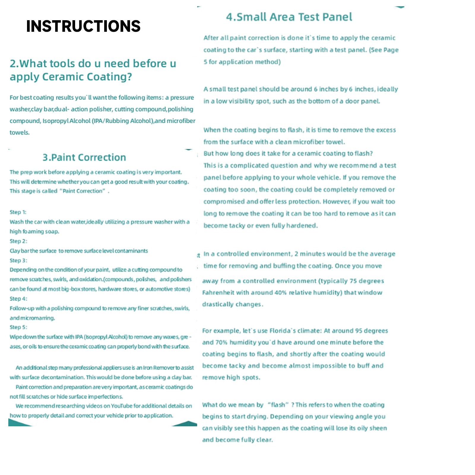 Autokcan prep process with wipe and polishing for strong bonding