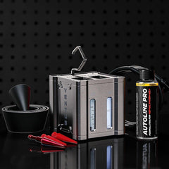 AutoLine Pro Ventus built-in air compressor enables instant testing without extra gear