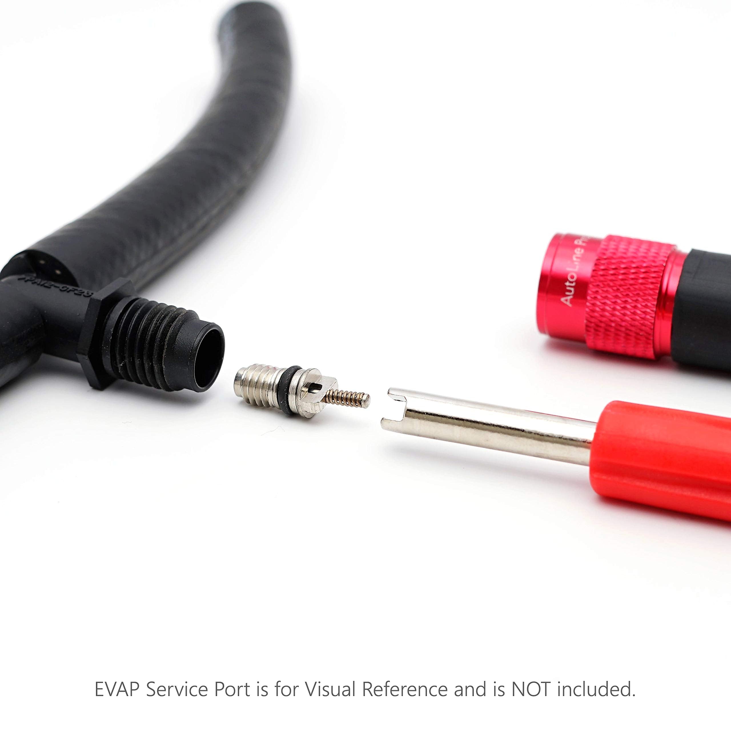 AutoLine Pro EVAP adapter kit showing durable construction and secure fit