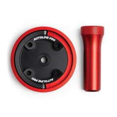 AutoLine Pro universal gas cap adapter front view showing broad compatibility for EVAP testing