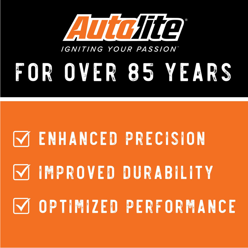Autolite APP3923 yttrium ground electrode detail highlighting heat transfer benefits.