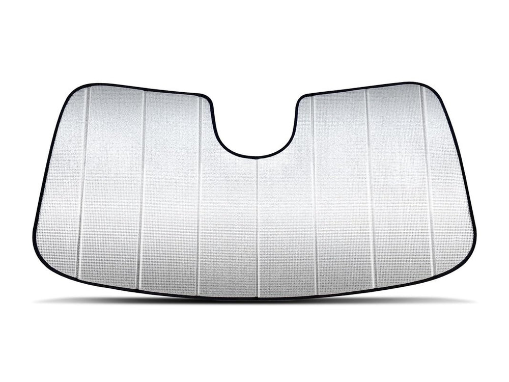 AutoMate Pro sunshade folded compactly for easy storage and quick setup.
