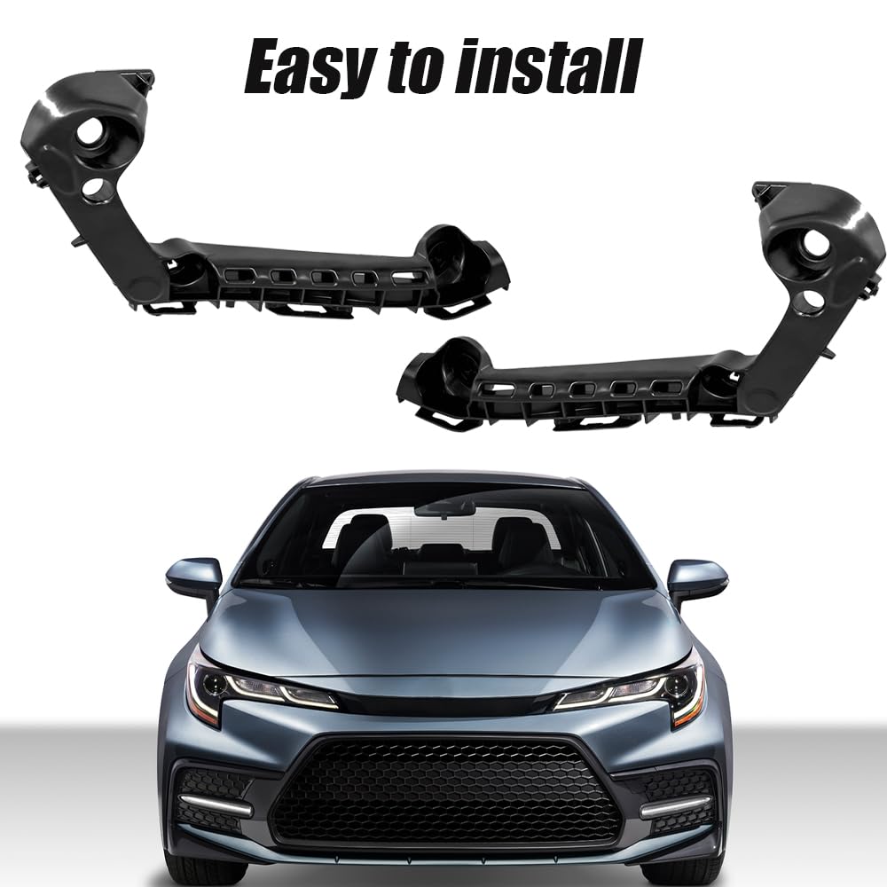 Automkt bumper bracket replacement preserves bumper alignment and reduces strain on components.