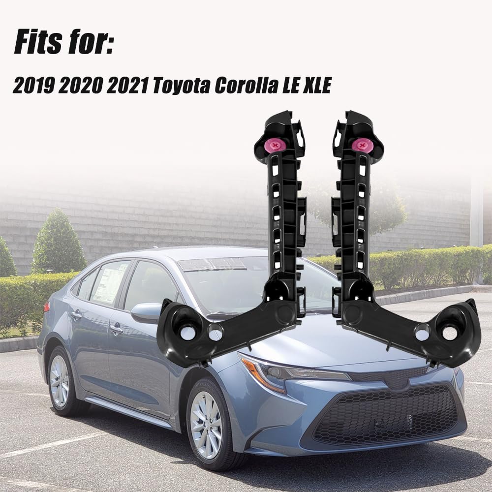 Automkt Corolla front bumper bracket right provides reliable load sharing for safe driving.