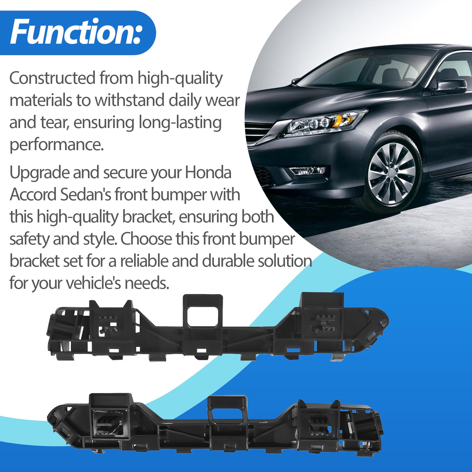 Automkt Honda Accord bracket replacement for 2013-2017 with precise fit.