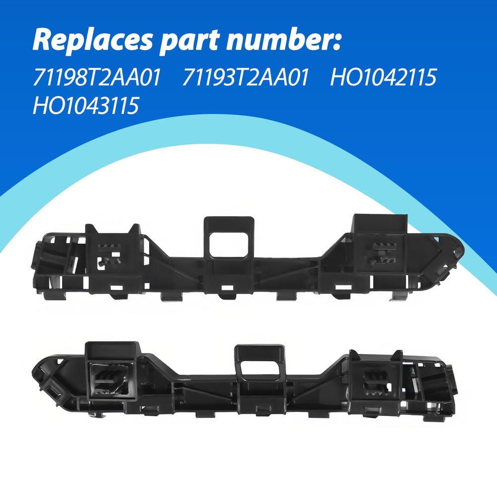 Automkt front bumper bracket provides stable alignment for safer driving.