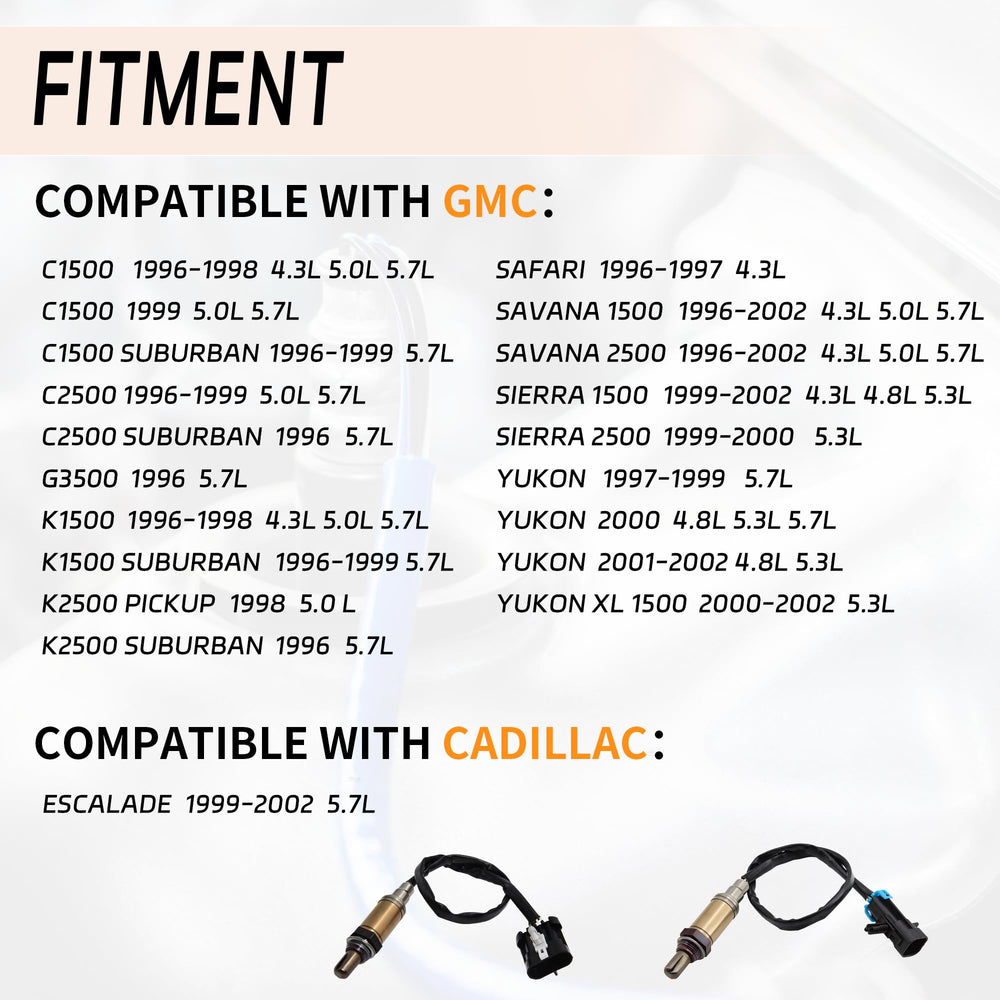 Automost sensor label detail to verify part numbers 234-4012/4018