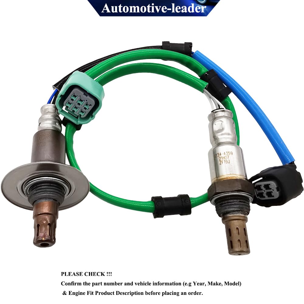 Automotive-leader heated O2 sensor 4-wire design for reliable startup in cold or hot weather.
