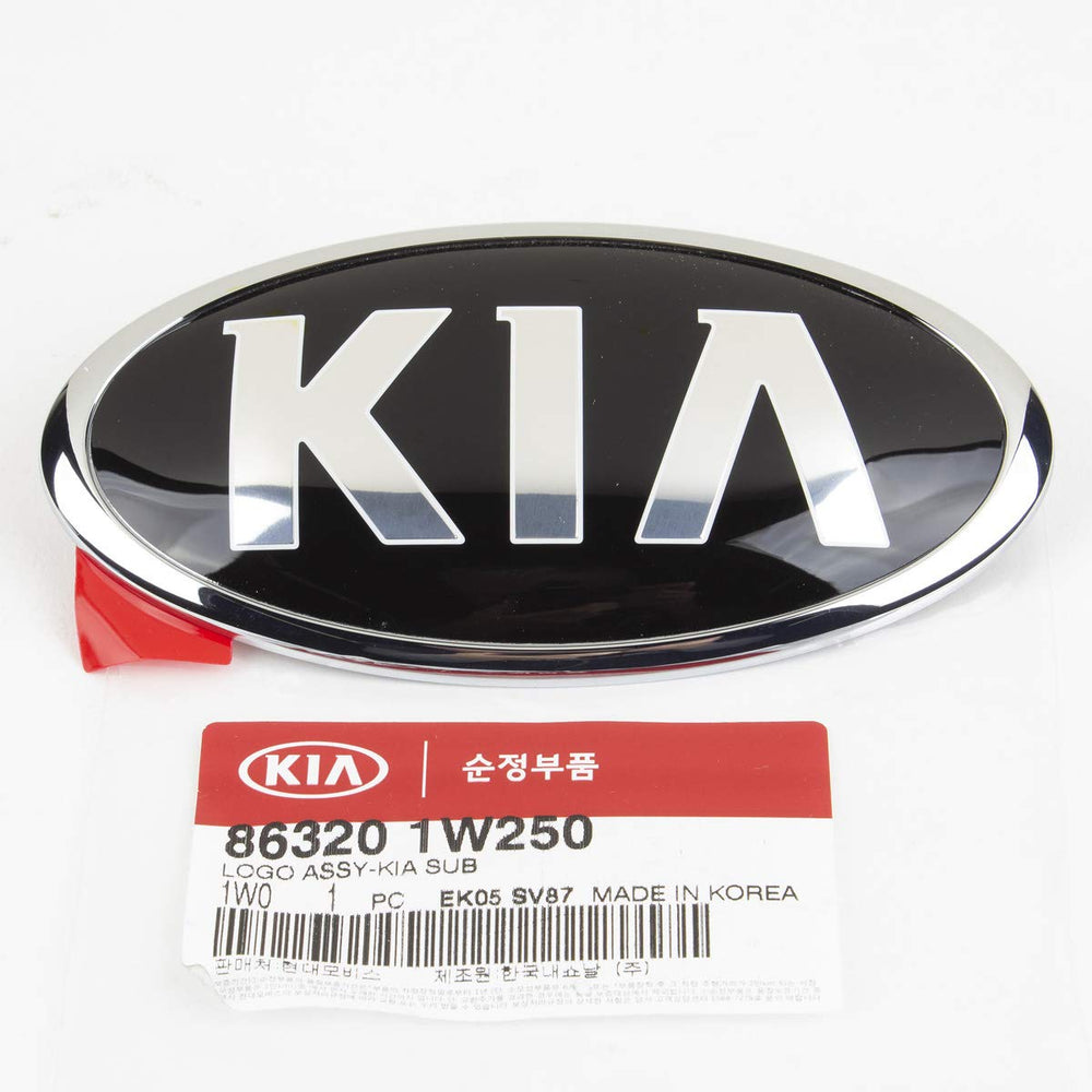 AutomotiveApple Kia emblem front view for authentic fit and upgrade.
