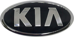 AutomotiveApple Kia Optima rear emblem close-up for authentic OEM fit