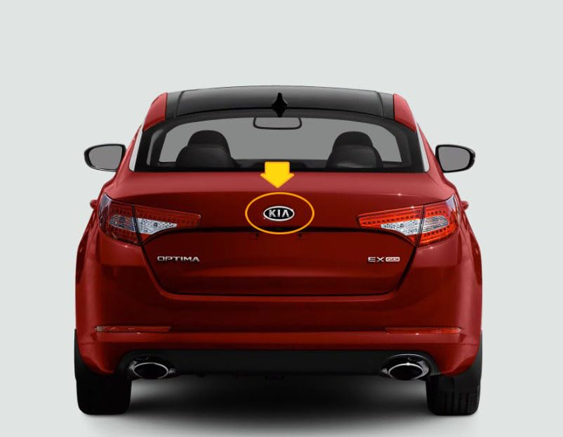 AutomotiveApple Kia Optima rear trunk emblem with OEM-grade finish enhances styling