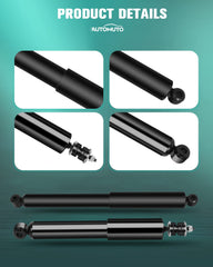AUTOMUTO rear shocks for Ranger enhance stability on highways