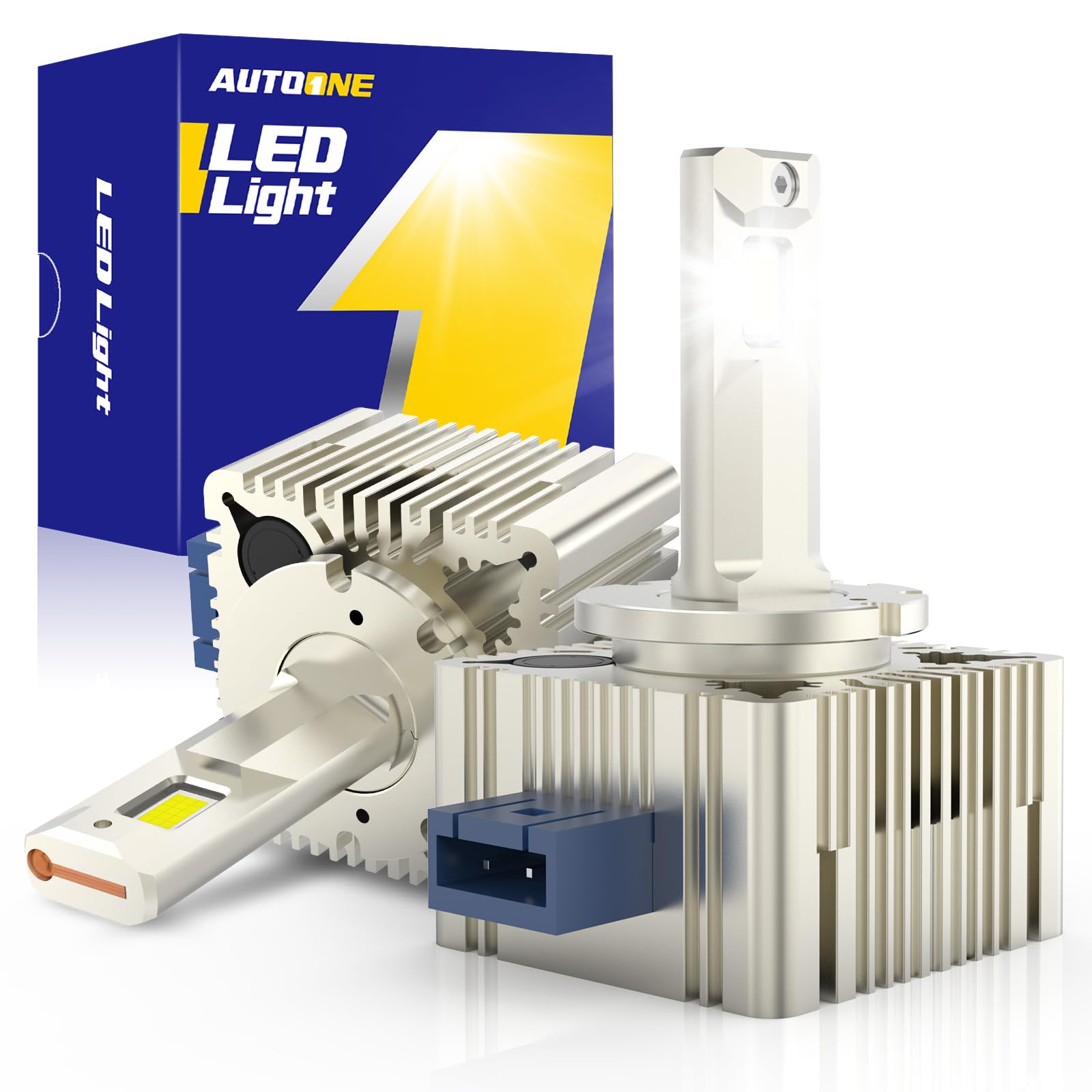 AUTOONE D3S bulb delivers 60000 lumens for enhanced night visibility