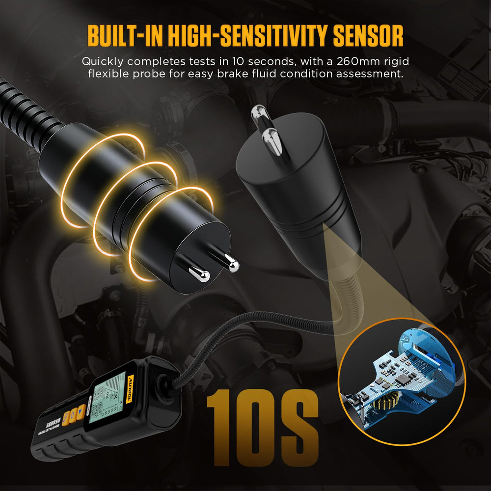 AUTOOL AS501 conductivity analysis focuses on fluid moisture levels for safer maintenance