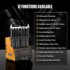 AUTOOL CT400 leakage tester valve enables precise flow checks